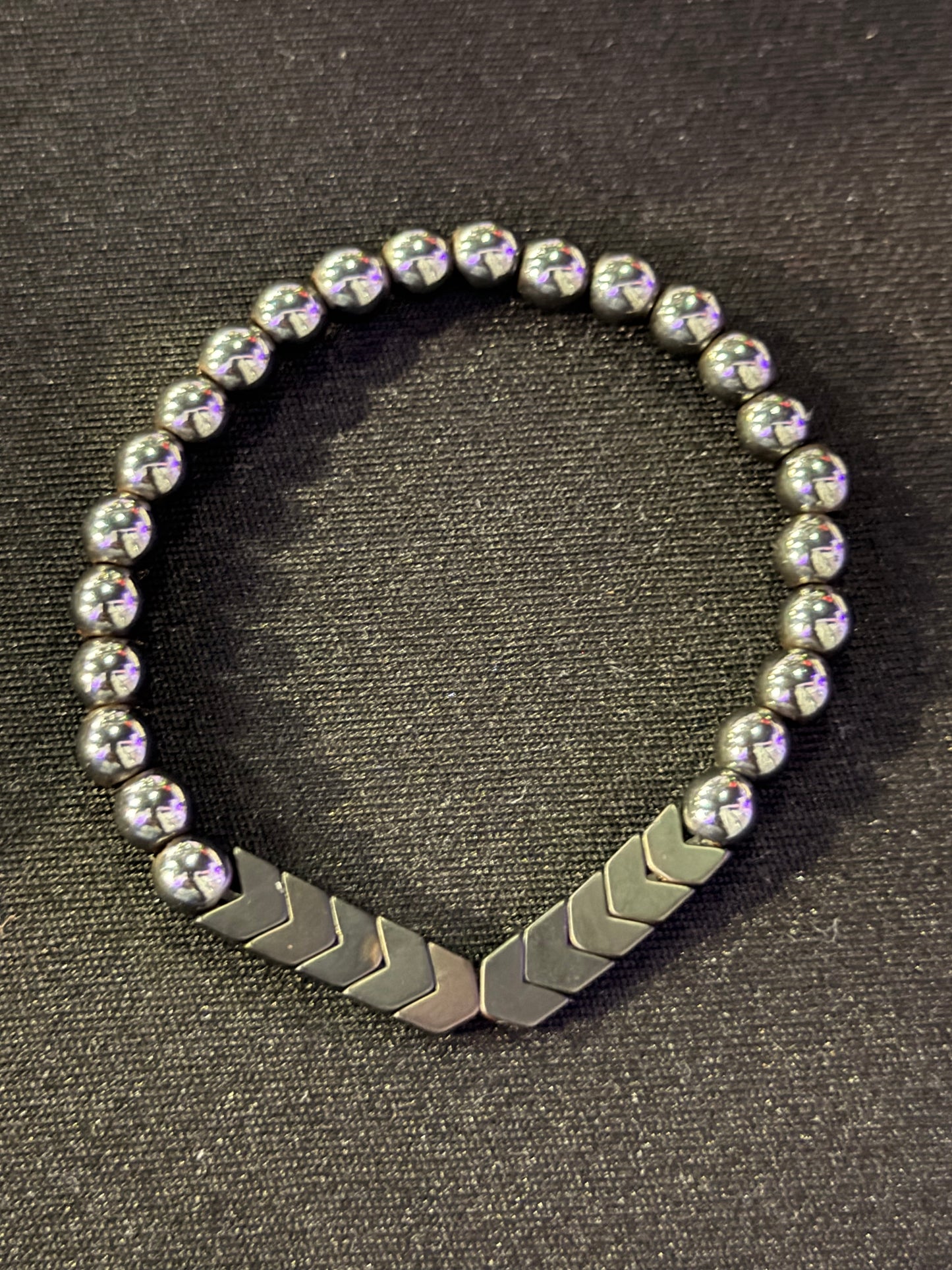 Hematite bracelet