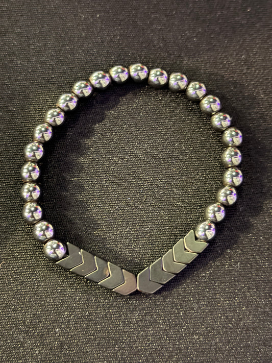 Hematite bracelet