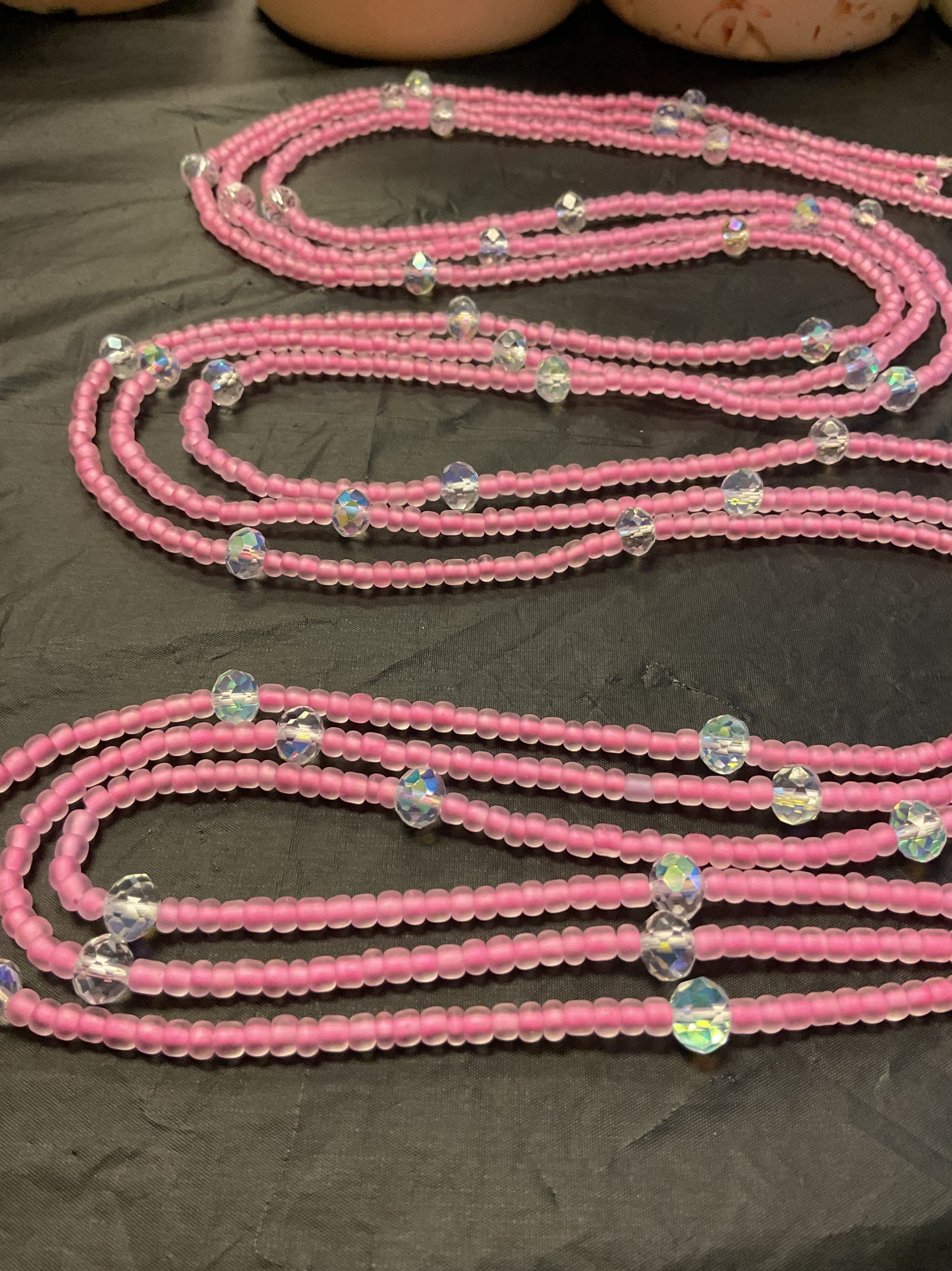 Glow in the dark waist beads